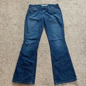 Joe’s Jeans, Size 30 Blue Bootcut Flare Low Rise Y2K Denim Boho Western Stretchy